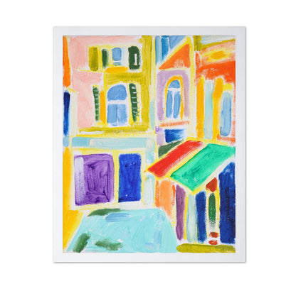 Colorful Building Facade