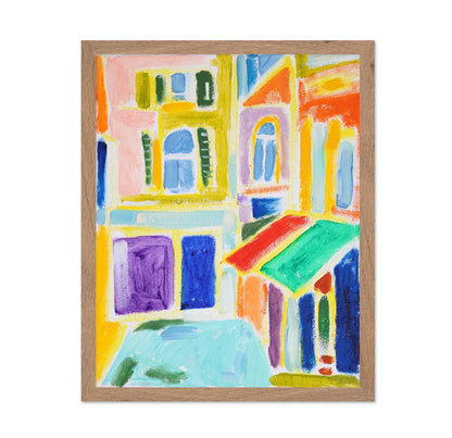 Colorful Building Facade
