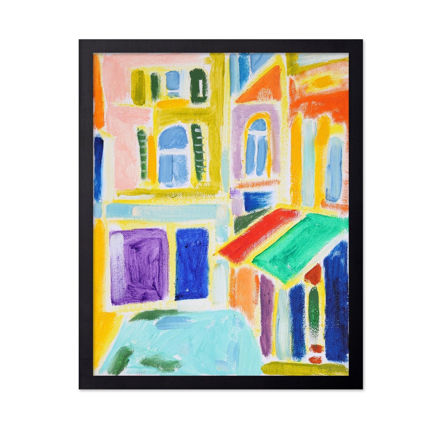 Colorful Building Facade