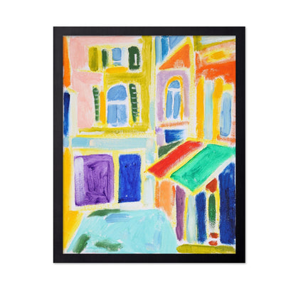 Colorful Building Facade