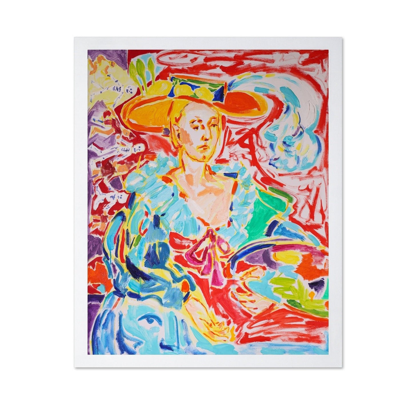 Woman With Yellow Hat