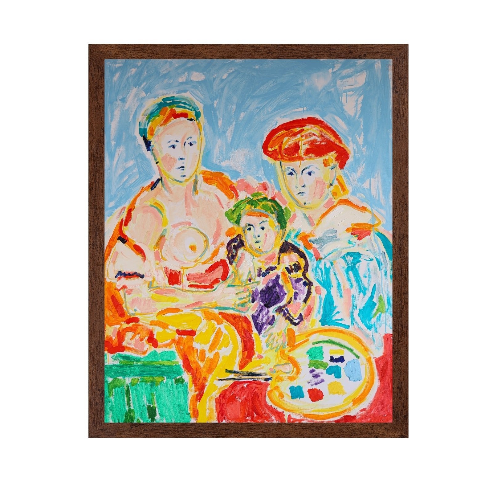 Colorful Family Portrait
