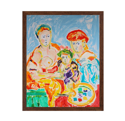 Colorful Family Portrait