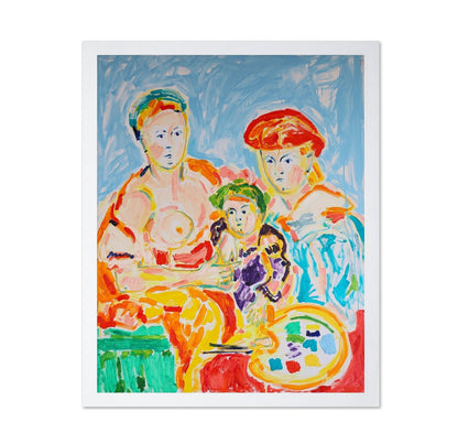 Colorful Family Portrait