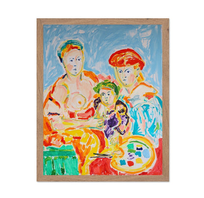 Colorful Family Portrait