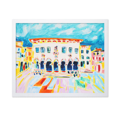 Colorful City Plaza
