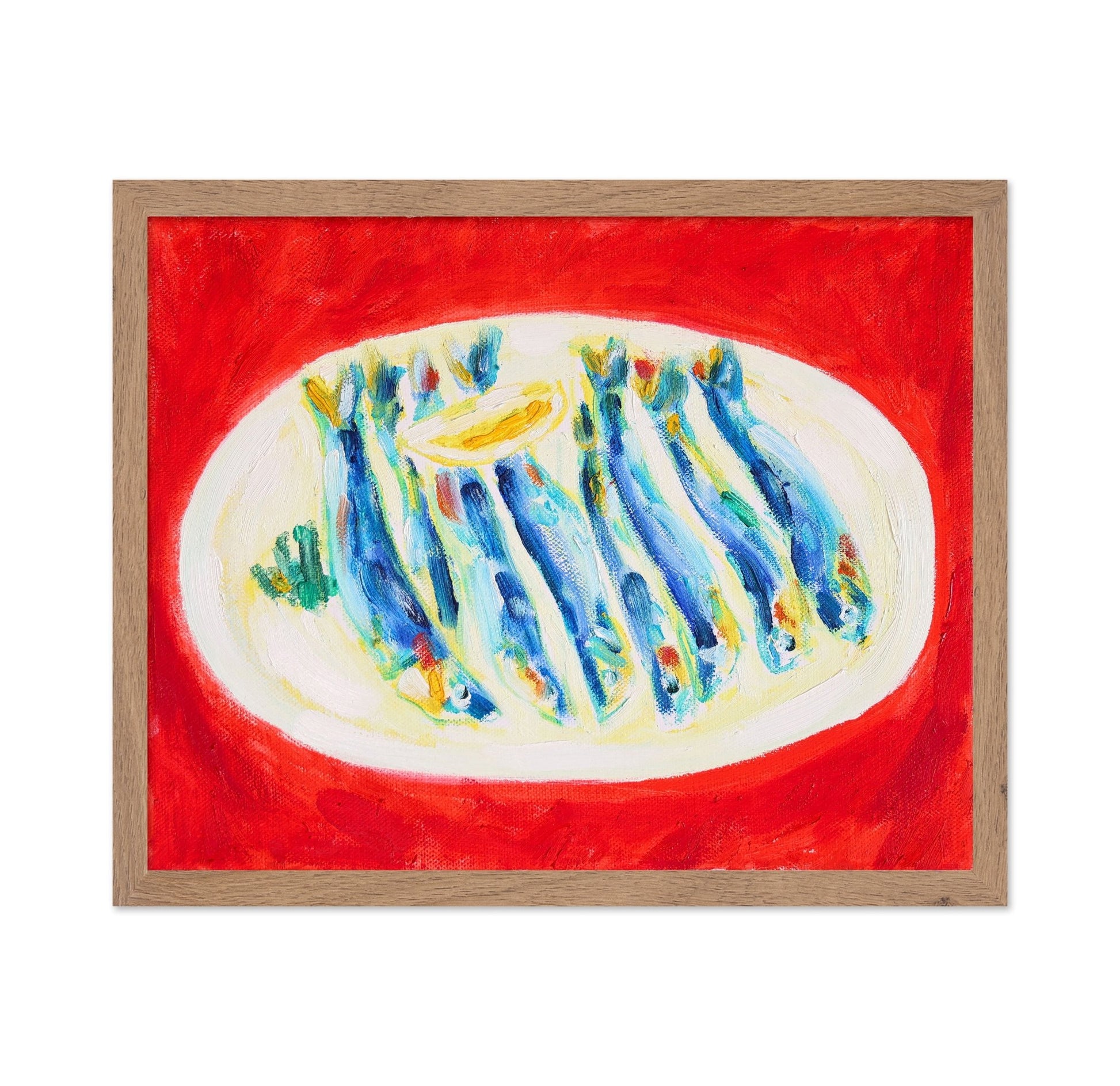 Sardine Plate Still Life No2