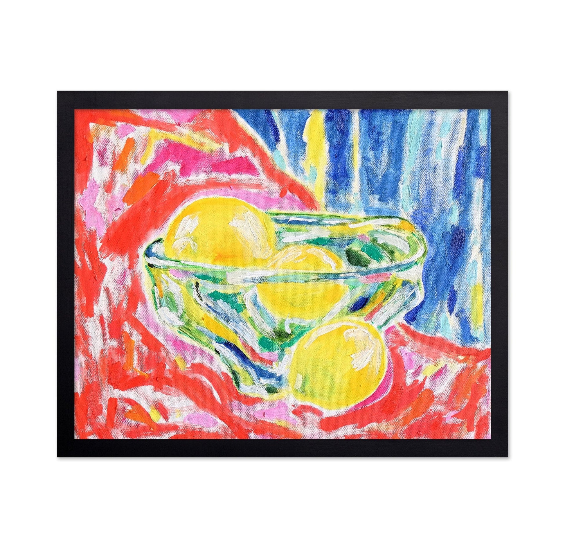 Lemon Glass Bowl