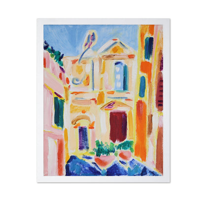 Colorful Street Facade