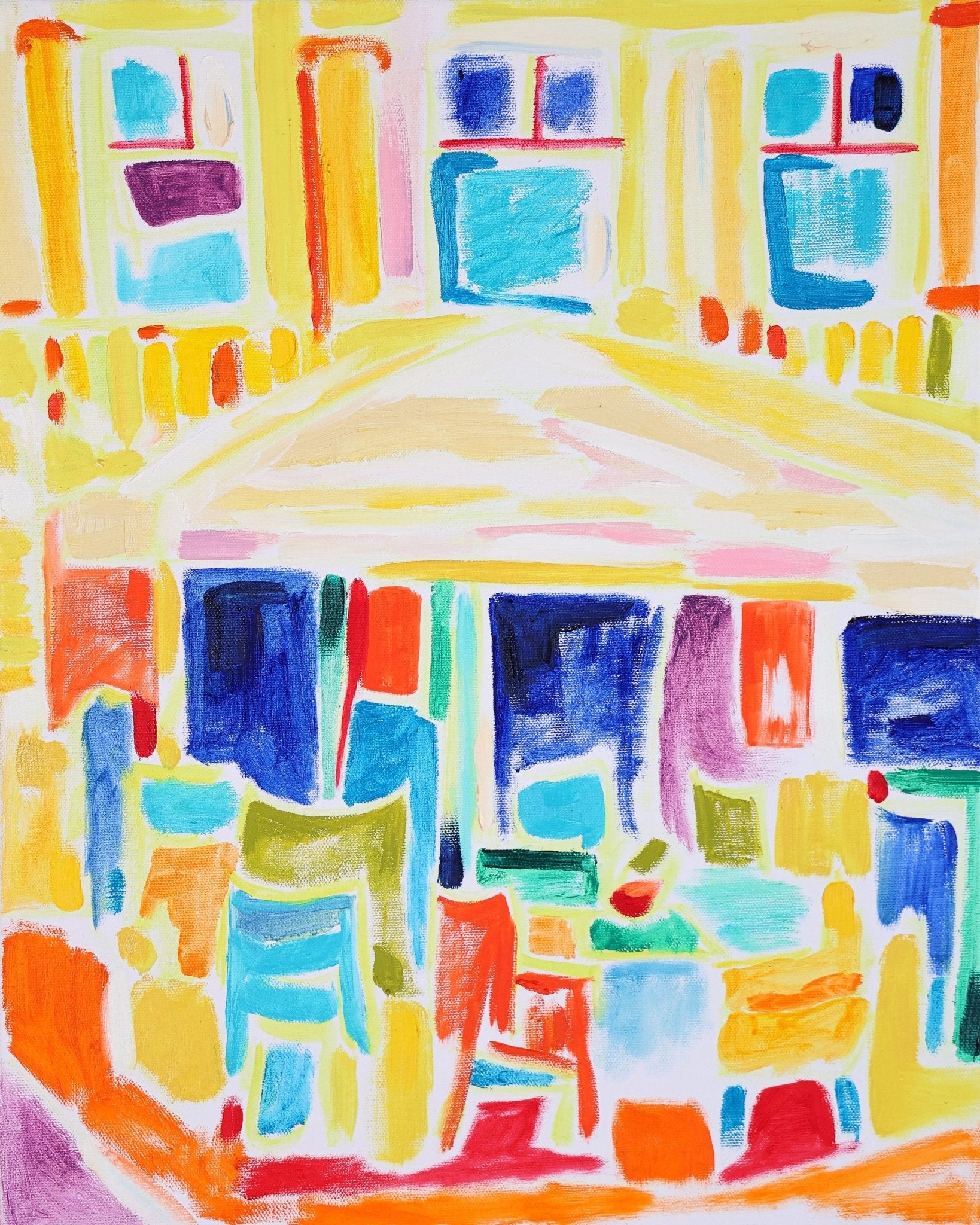 Colorful House Facade