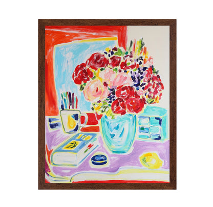 Floral Desk Still Life