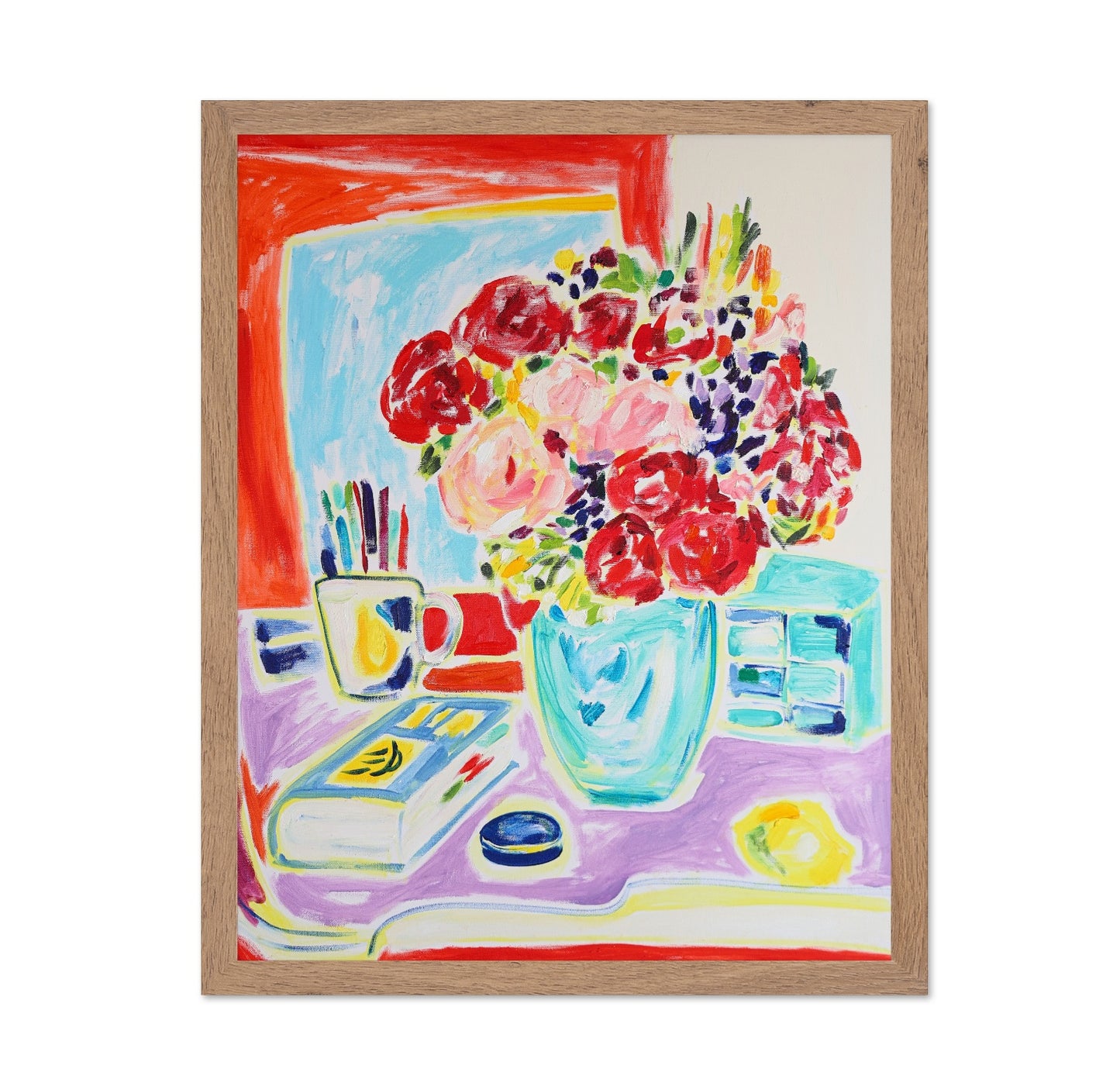 Floral Desk Still Life