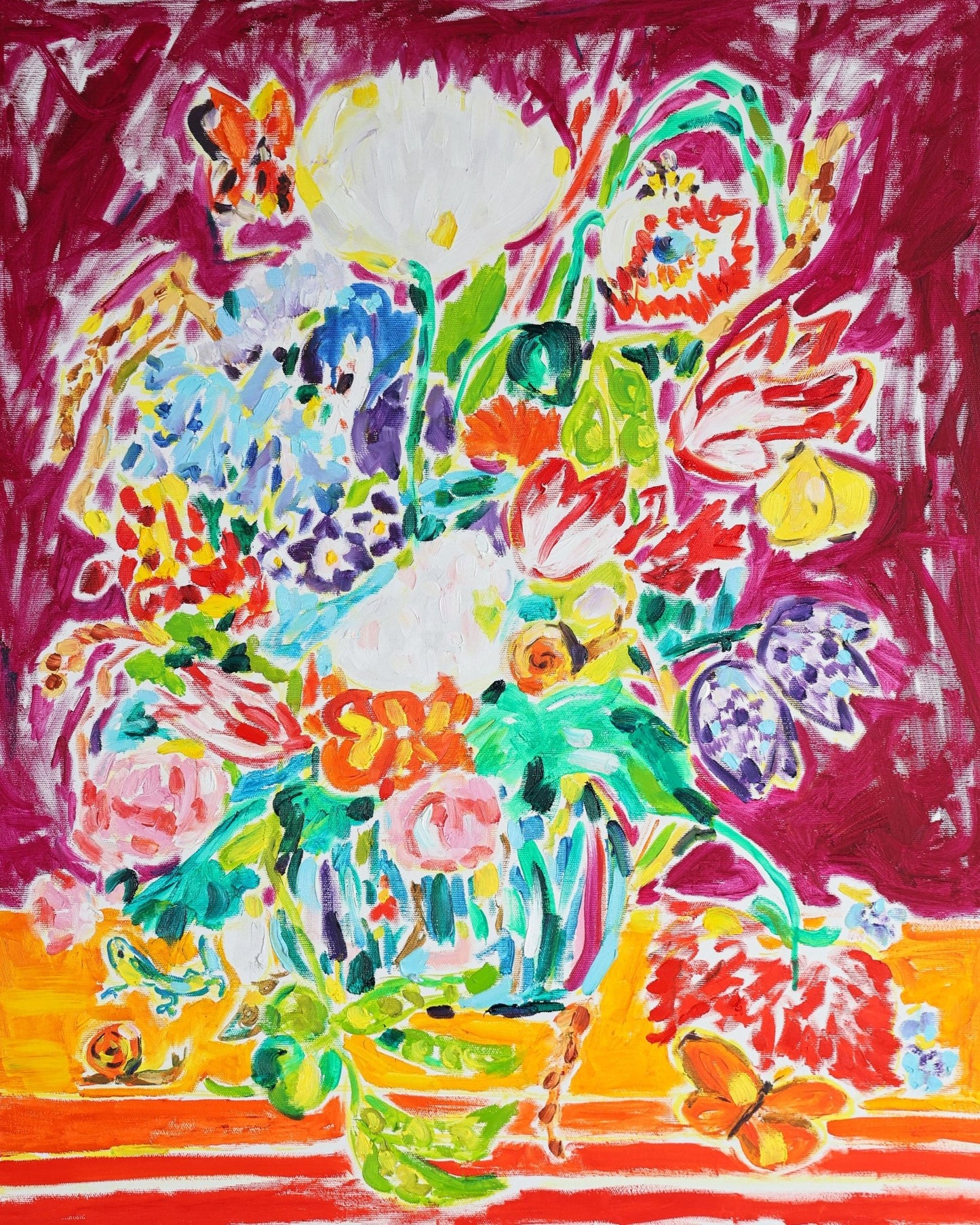 Colorful Floral Still Life No2