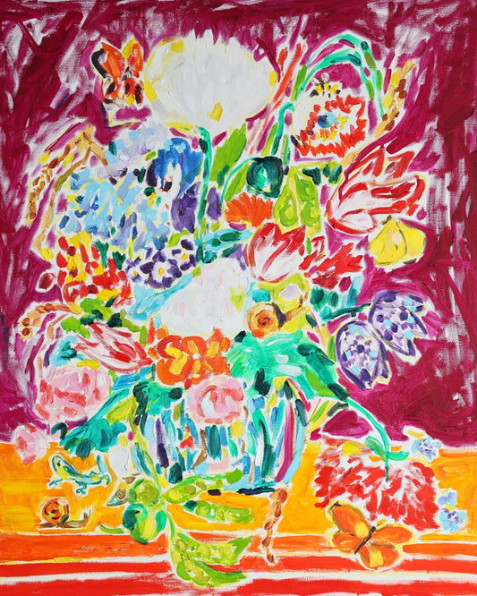 Colorful Floral Still Life No2
