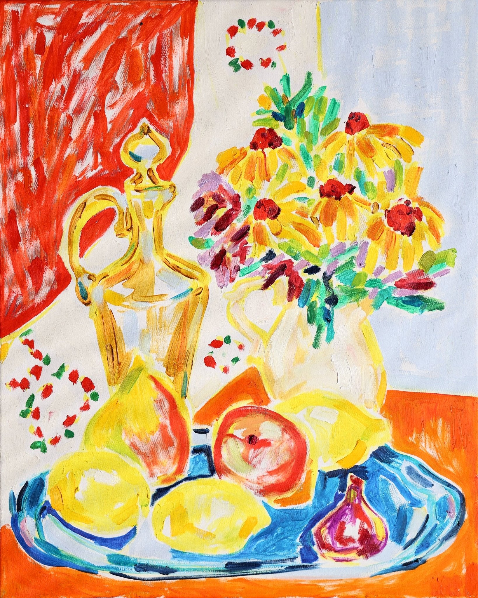 Colorful Floral Still Life No3