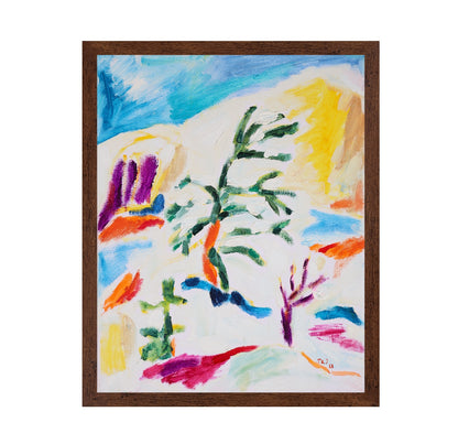 Abstract Winter Tree