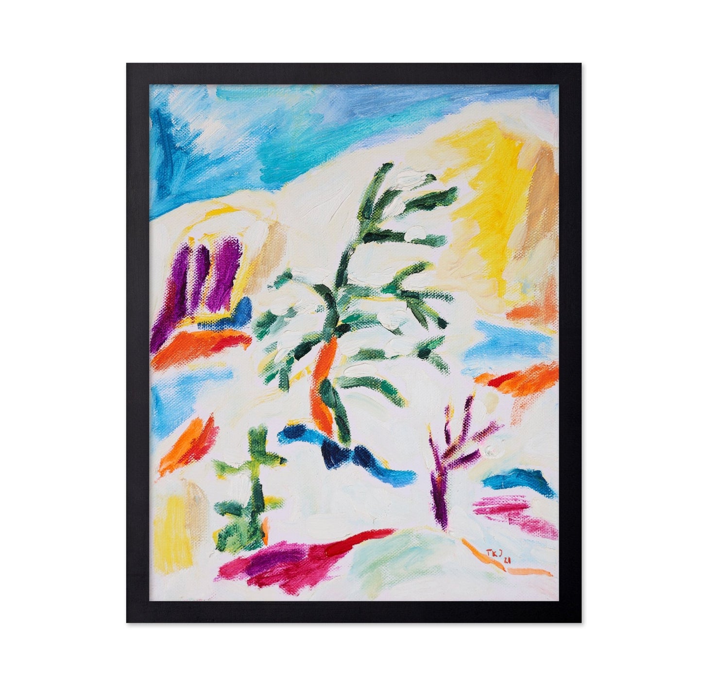 Abstract Winter Tree