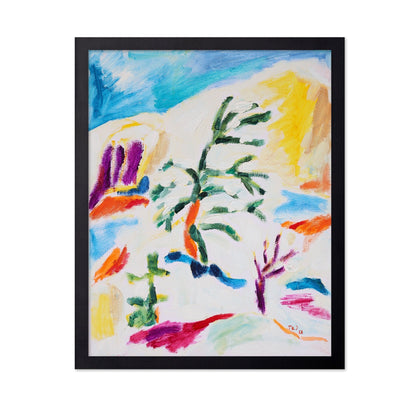 Abstract Winter Tree