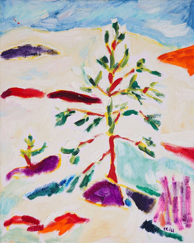 Abstract Desert Tree
