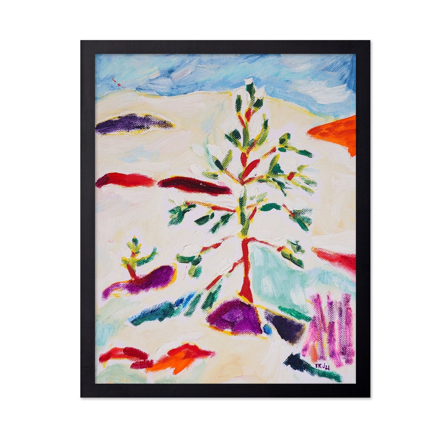 Abstract Desert Tree