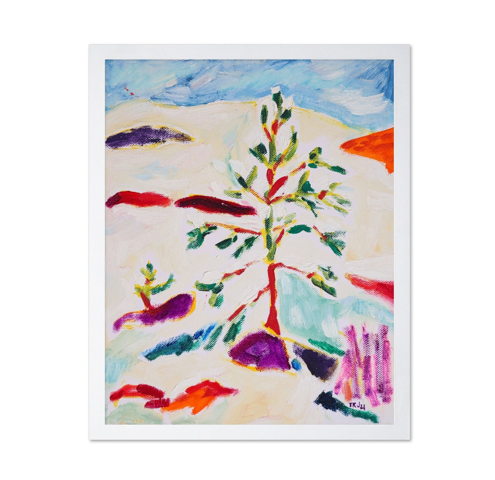 Abstract Desert Tree