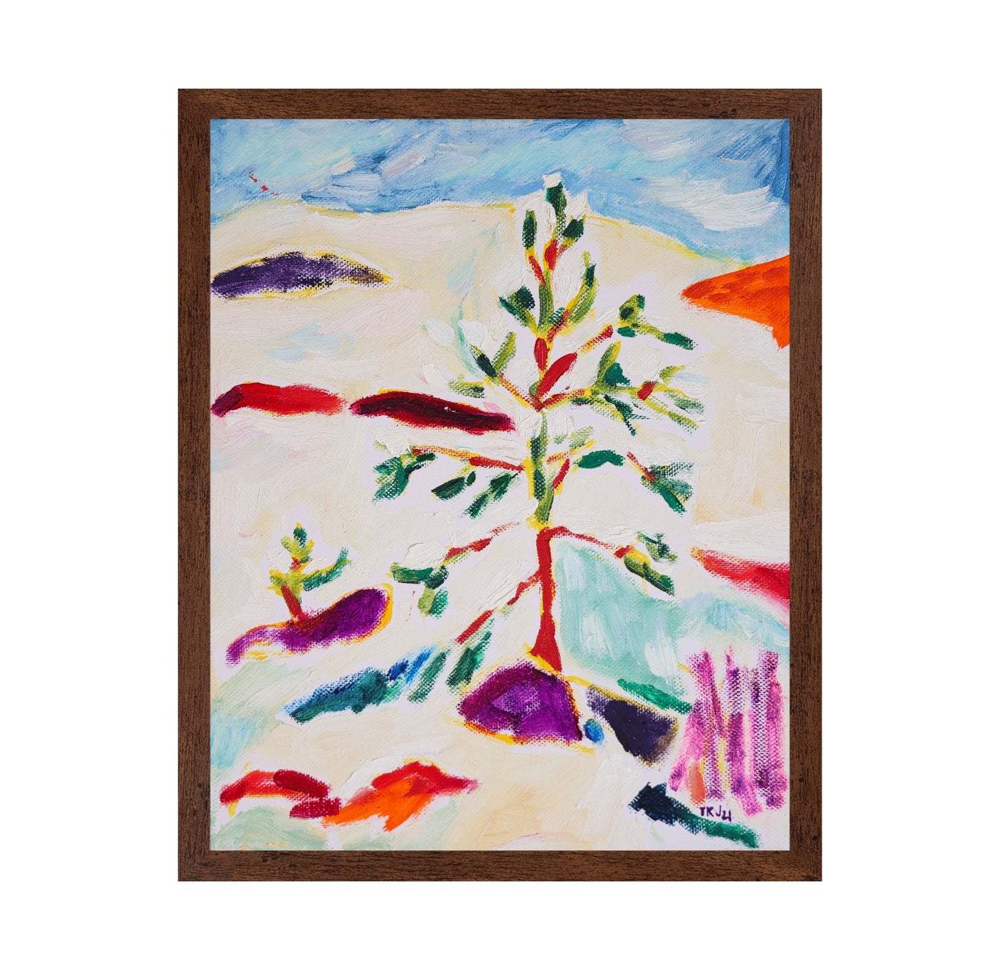 Abstract Desert Tree