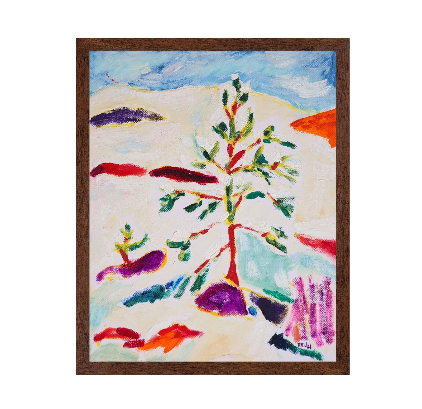 Abstract Desert Tree