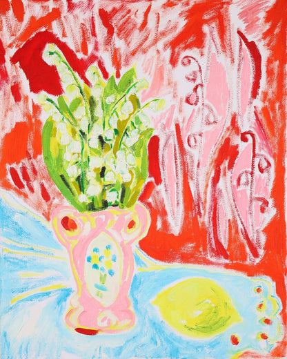 Floral Vase Still Life No3
