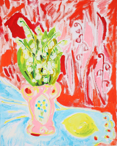 Floral Vase Still Life No3