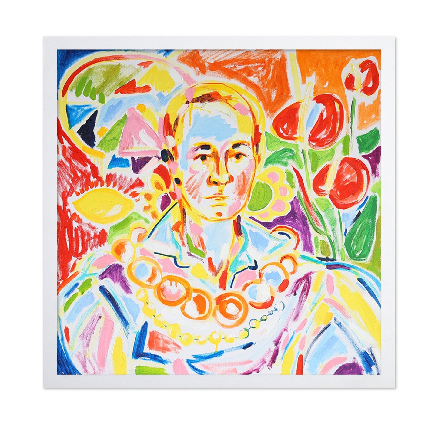 Colorful Abstract Portrait No2