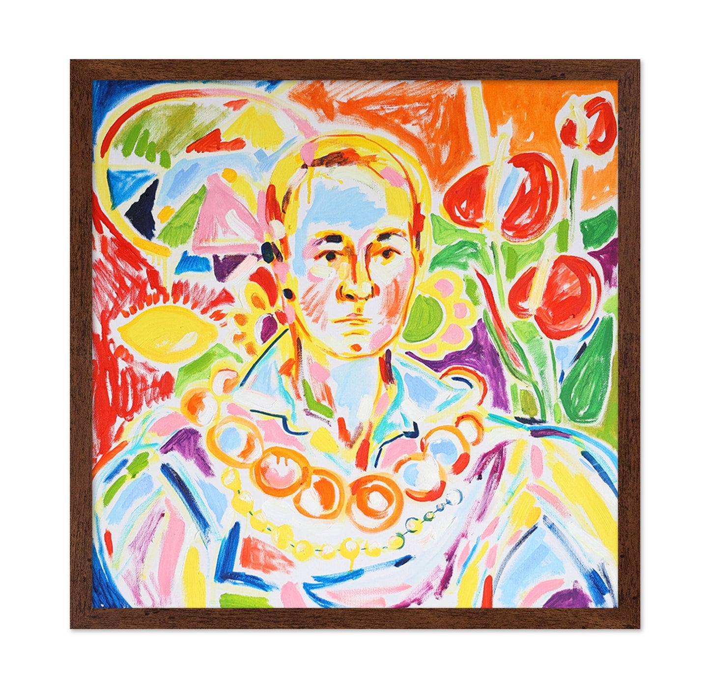 Colorful Abstract Portrait No2