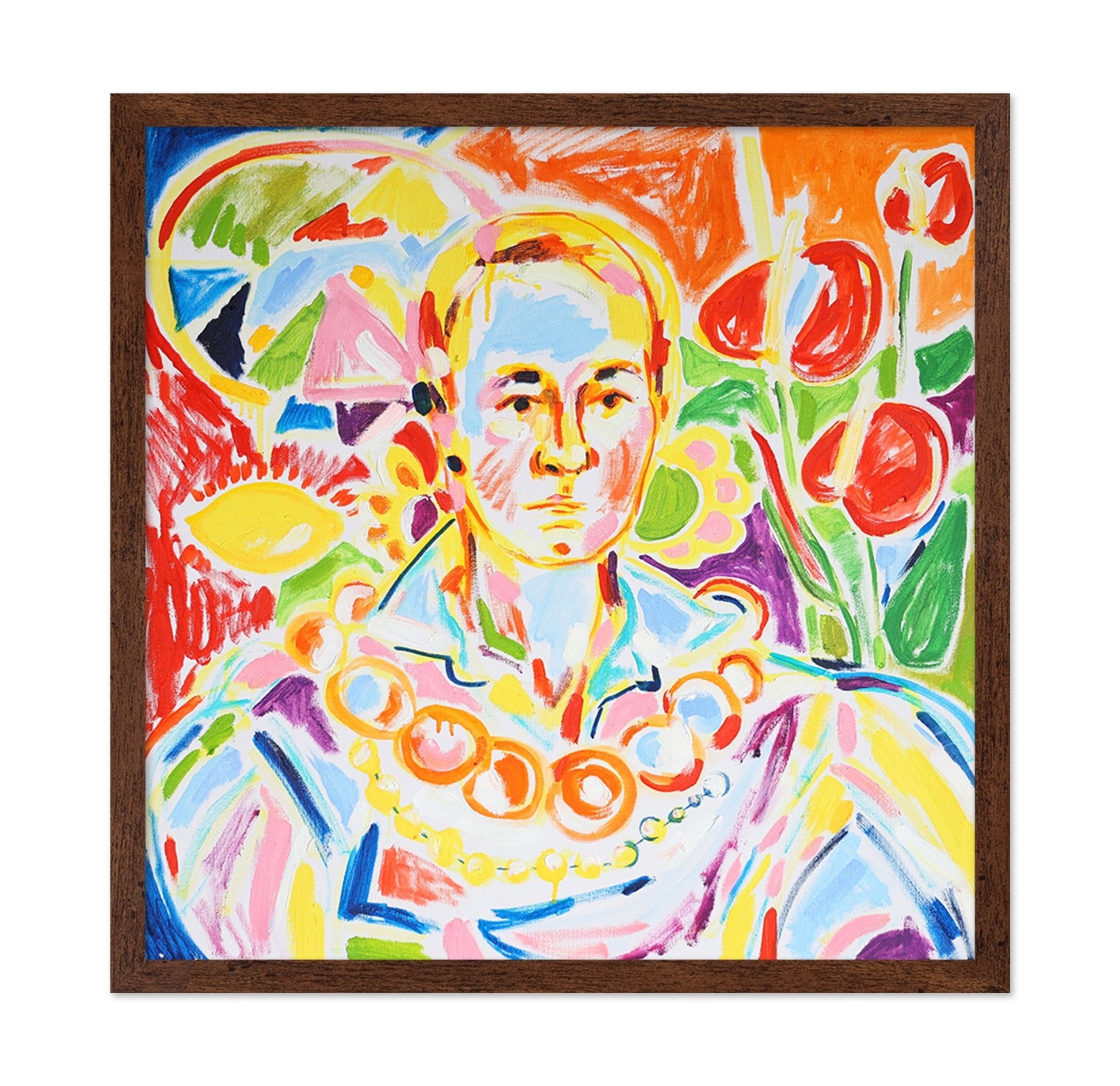 Colorful Abstract Portrait No2