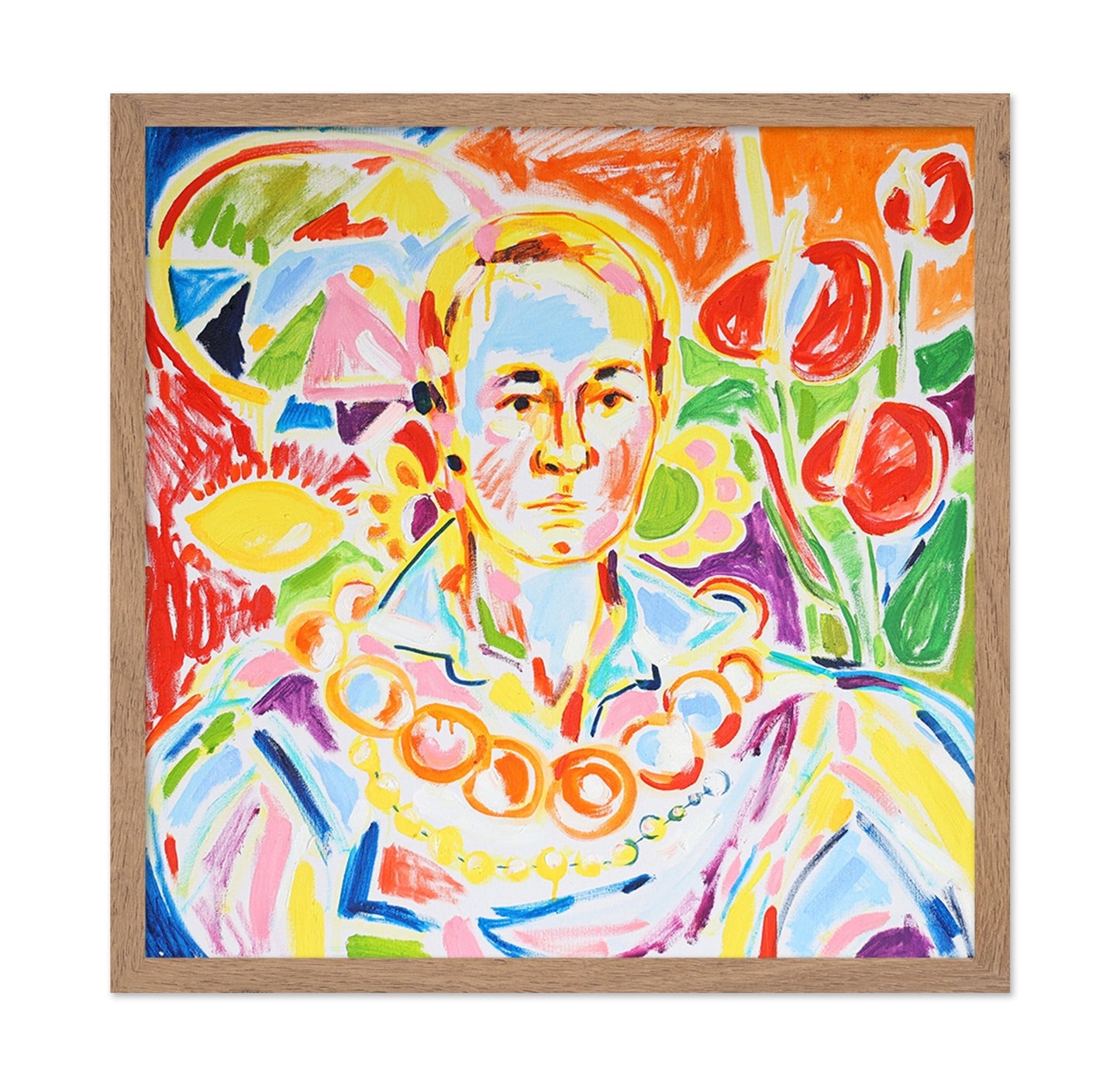 Colorful Abstract Portrait No2