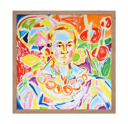 Colorful Abstract Portrait No2