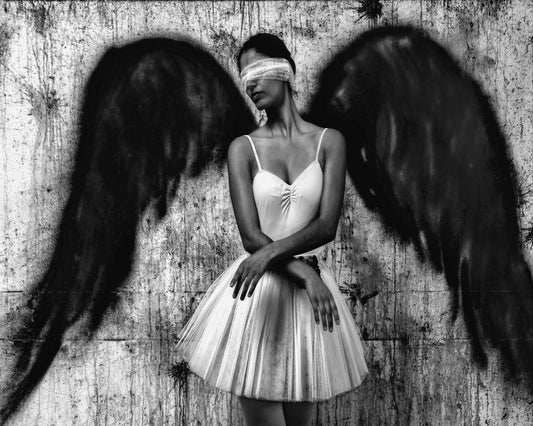 Blindfolded Angel Wings