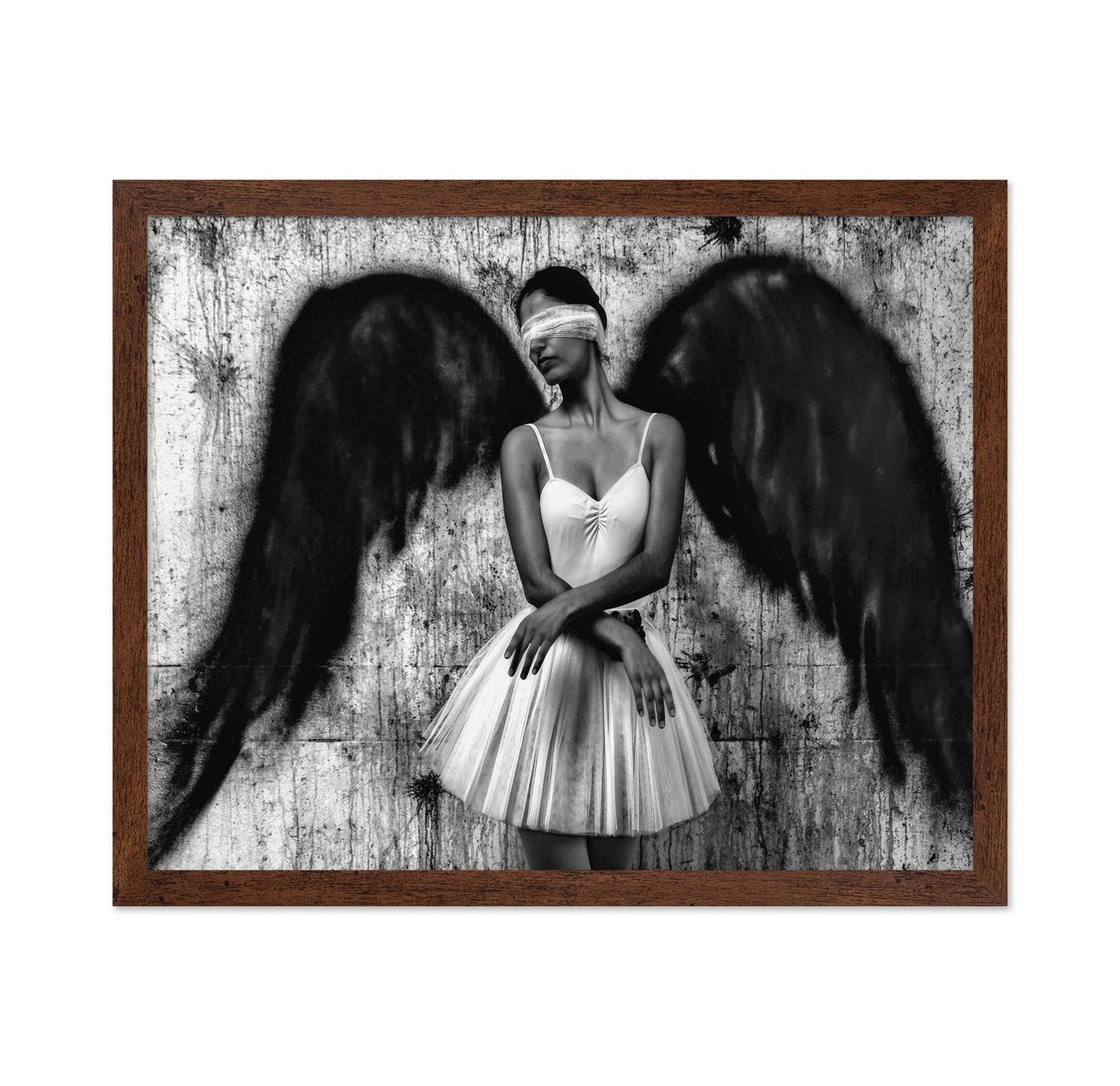 Blindfolded Angel Wings