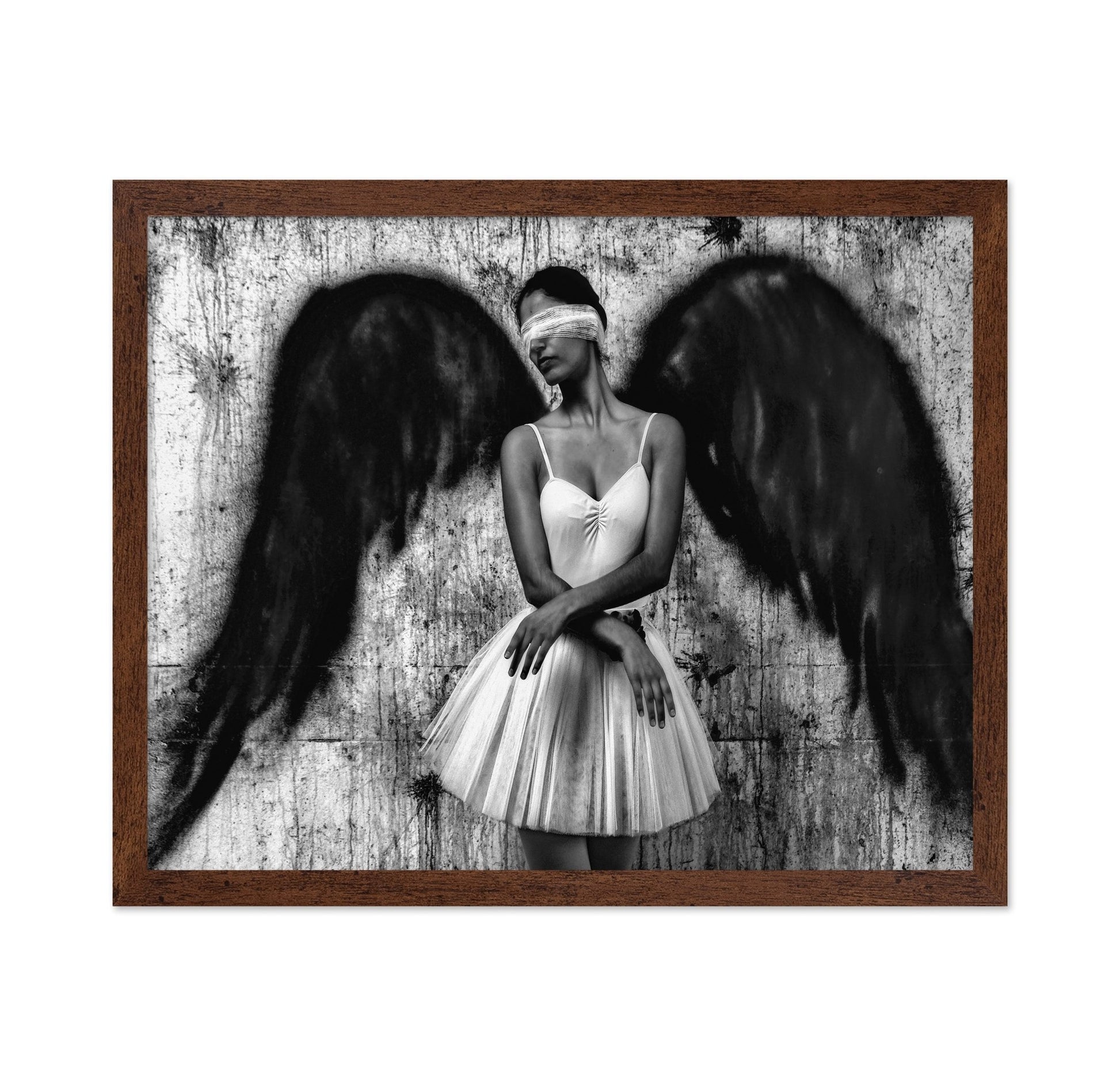 Blindfolded Angel Wings