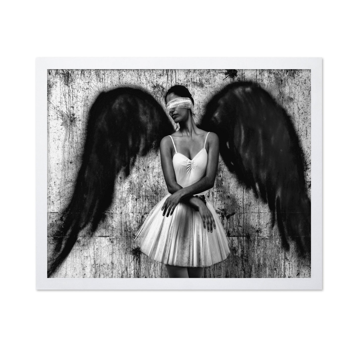 Blindfolded Angel Wings
