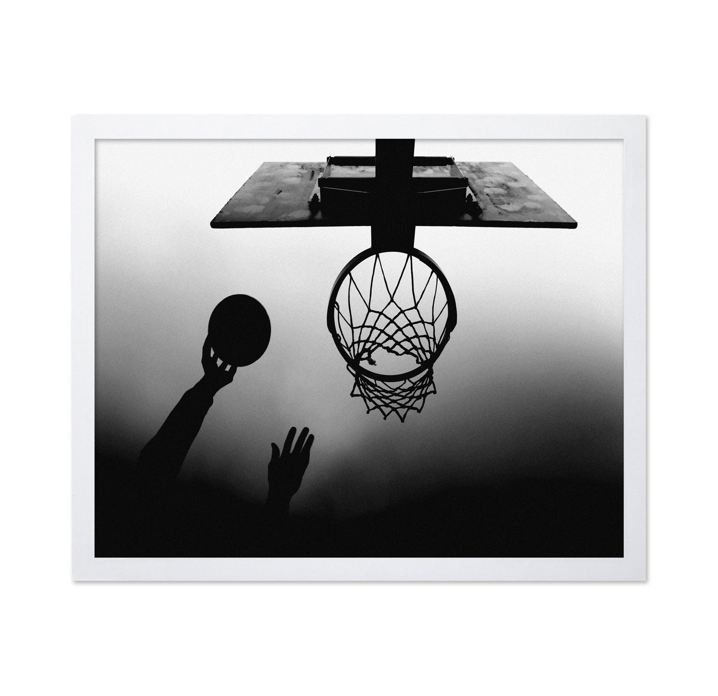 Basketball Shot Silhouette