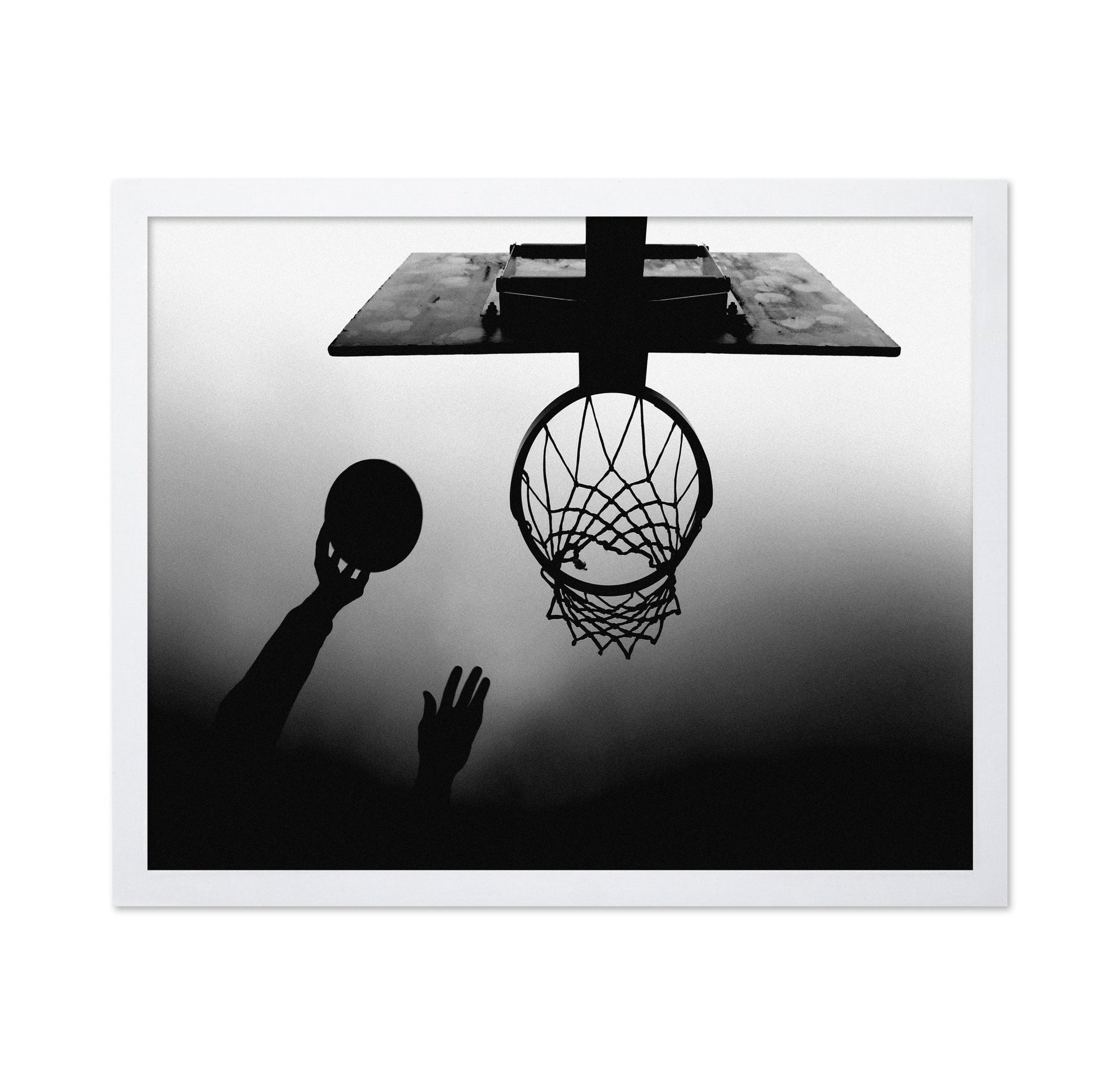 Basketball Shot Silhouette