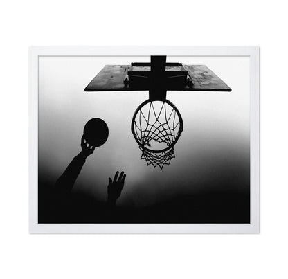 Basketball Shot Silhouette