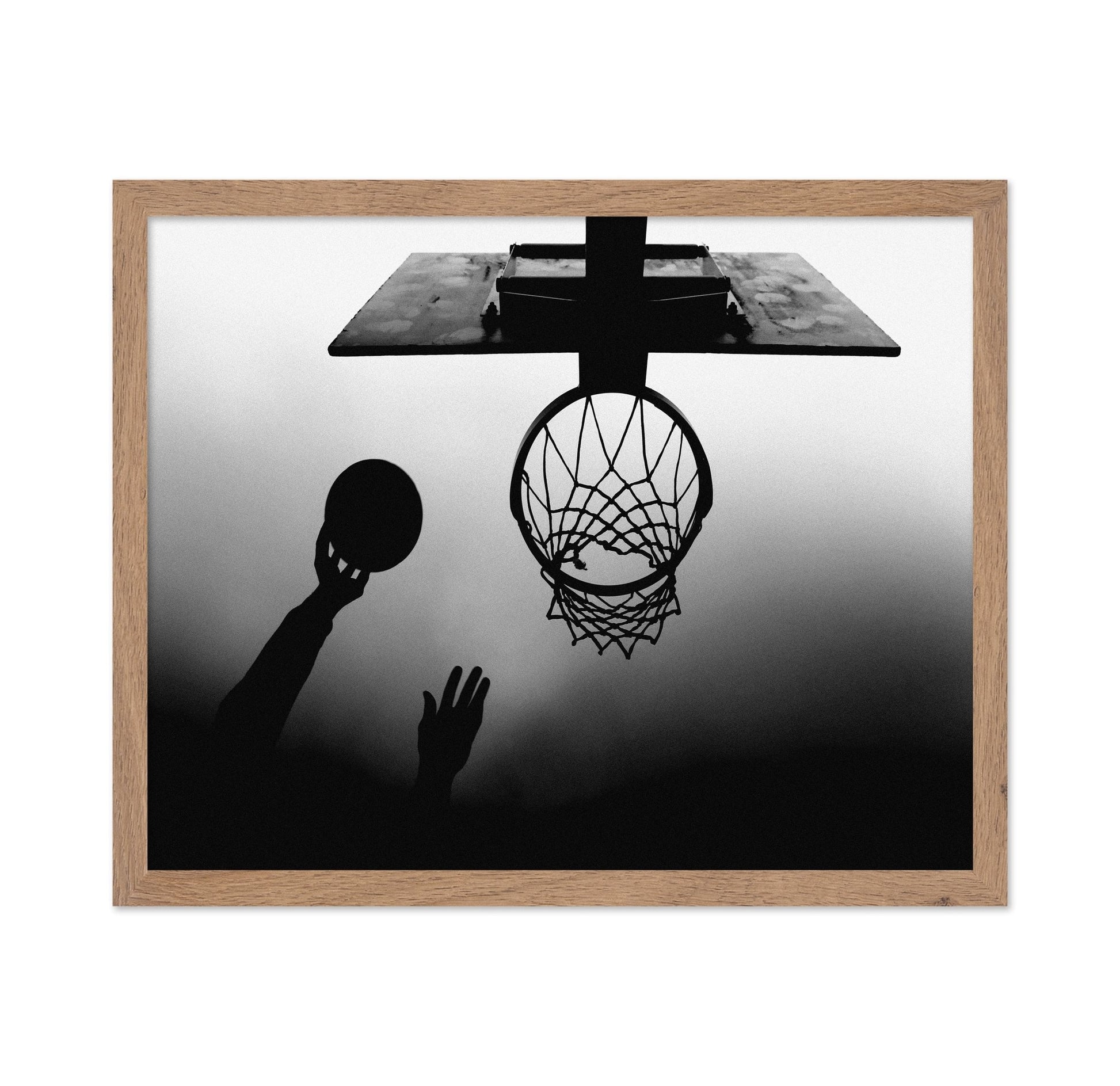 Basketball Shot Silhouette