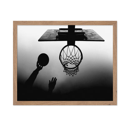 Basketball Shot Silhouette