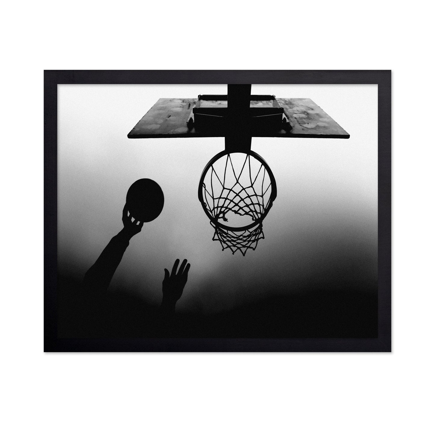 Basketball Shot Silhouette