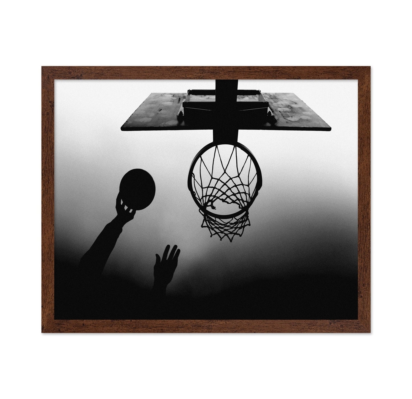 Basketball Shot Silhouette