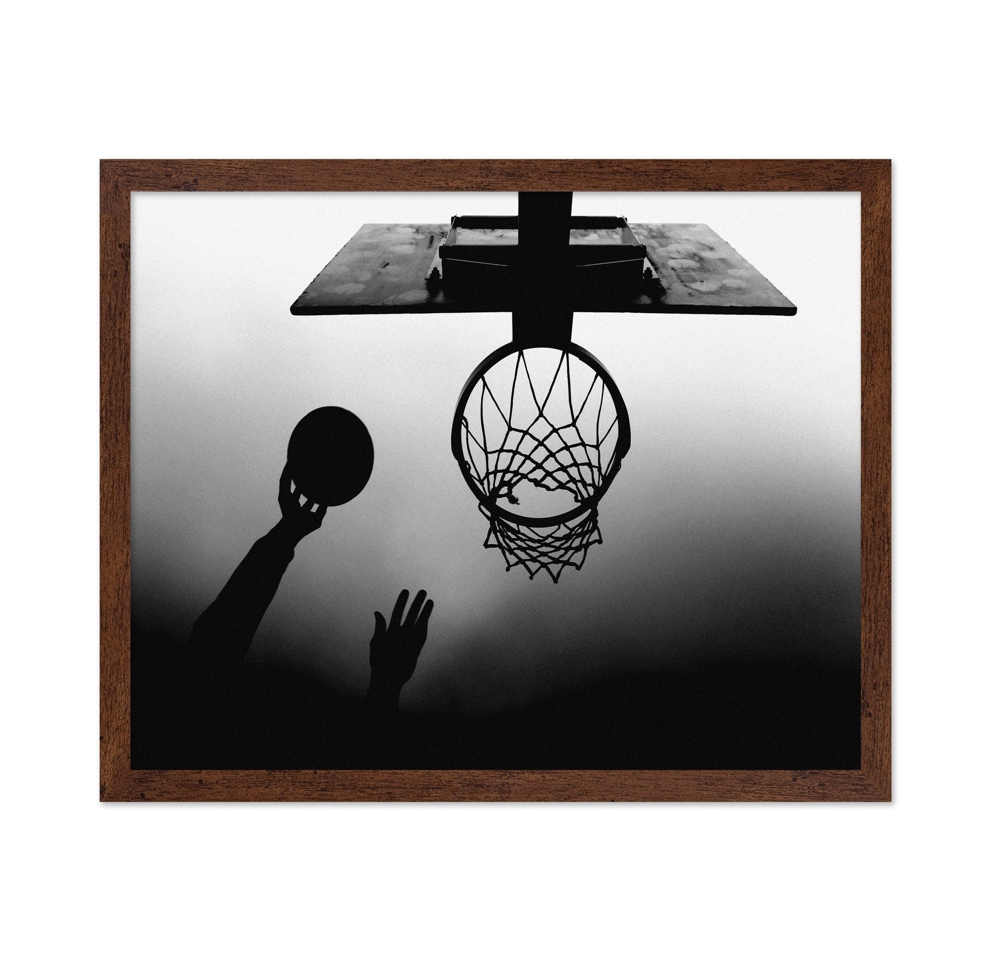 Basketball Shot Silhouette