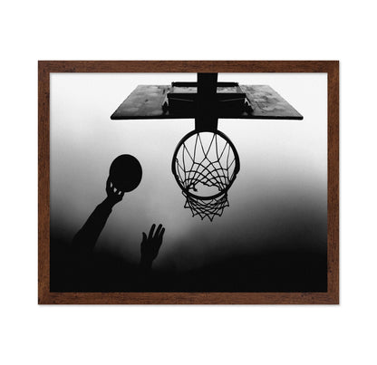 Basketball Shot Silhouette