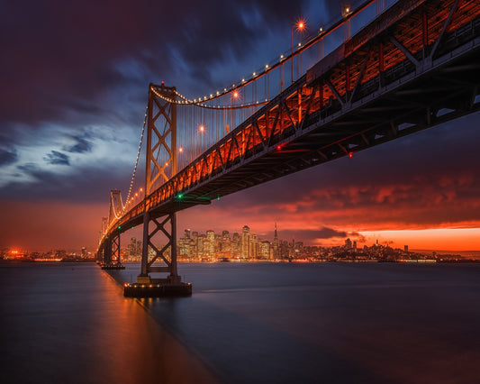 City Bridge Sunset No3