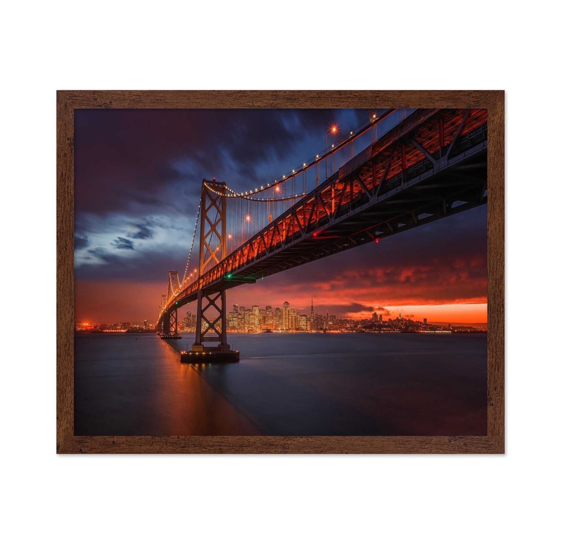 City Bridge Sunset No3