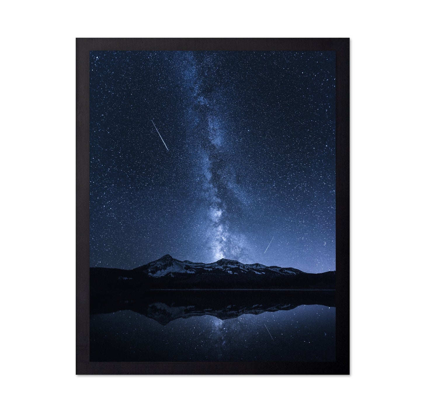 Starry Mountain Reflection